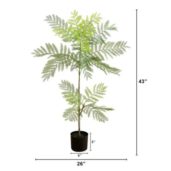 3.5ft. Artificial Minimalist Jacaranda Tree {6}