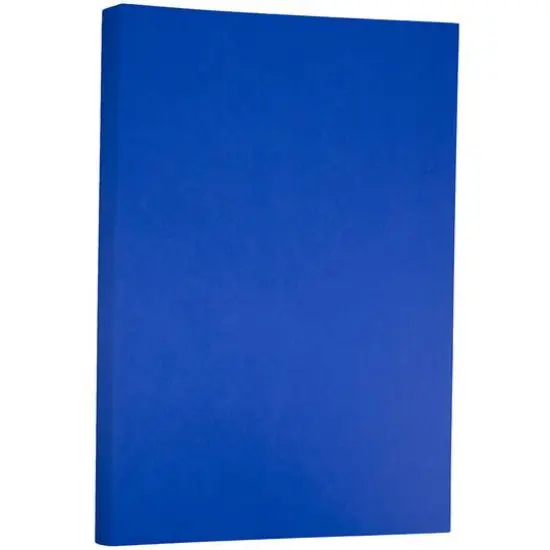 JAM Paper Bright 11" x 17" Tabloid Cardstock, 50 Sheets Presidential Blue {2}