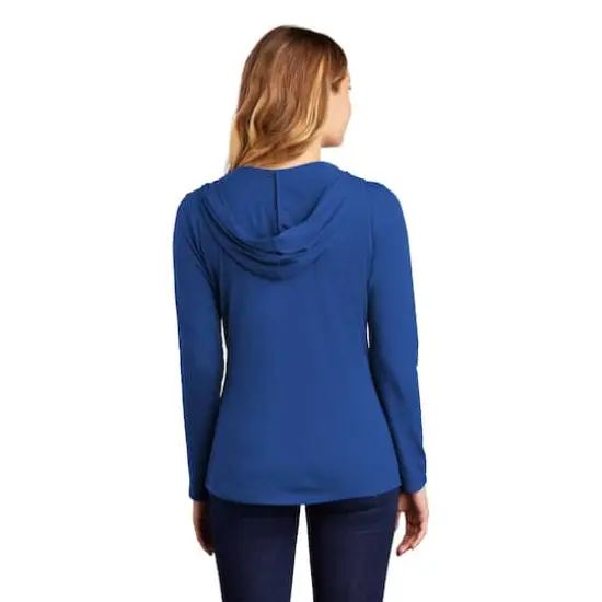 District&reg; Women's Perfect Tri&reg; Long Sleeve Hoodie Deep Royal {6}