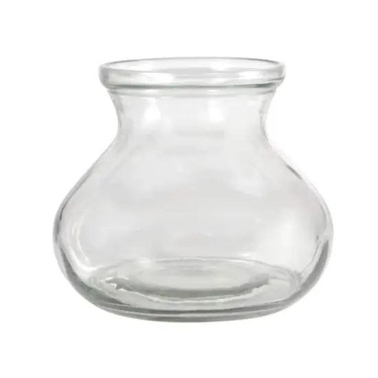 6" Clear Rustic Glass Vase by Ashland&reg; {1}