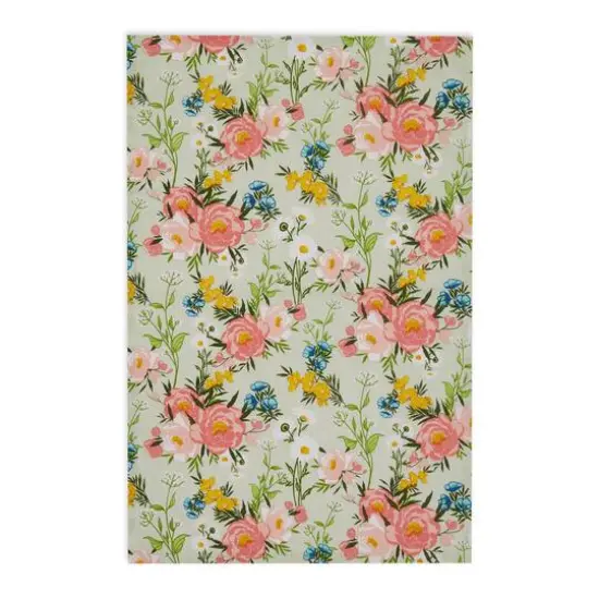 DII&reg; Spring Bouquet Bunny Dishtowel Set {5}