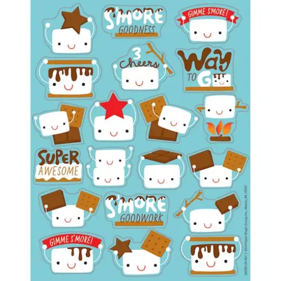 Eureka&reg; Marshmallow Scented Stickers, 6 Packs of 80ct. {3}