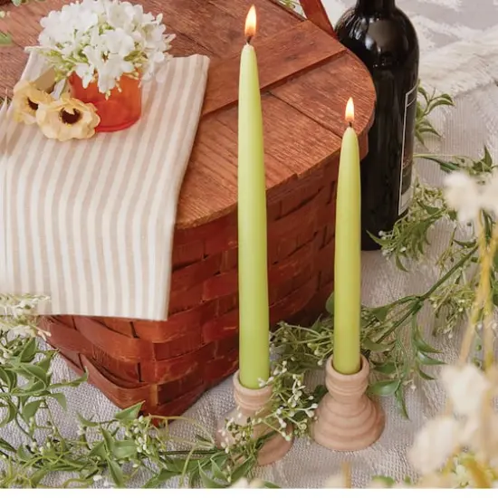 Root Candles 9" Unscented Taper Candles, 12ct. Willow {4}