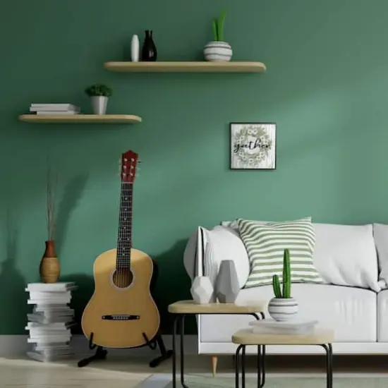 Stupell Industries Floral Wreath Wall Art in Black Frame {3}