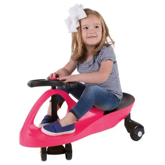 Toy Time Pink Zig Zag Ride-On Car {3}