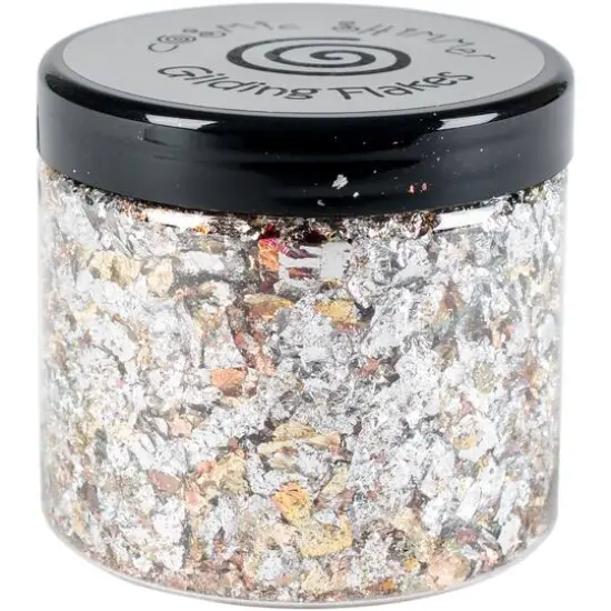 Creative Expressions Cosmic Shimmer Gilding Flakes, 200mL Inca Gold {2}
