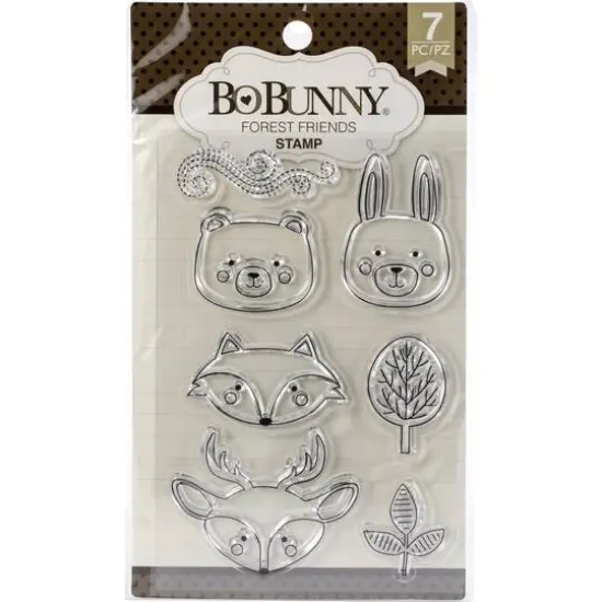 Bo Bunny&reg; Forest Friends Clear Stamps {1}