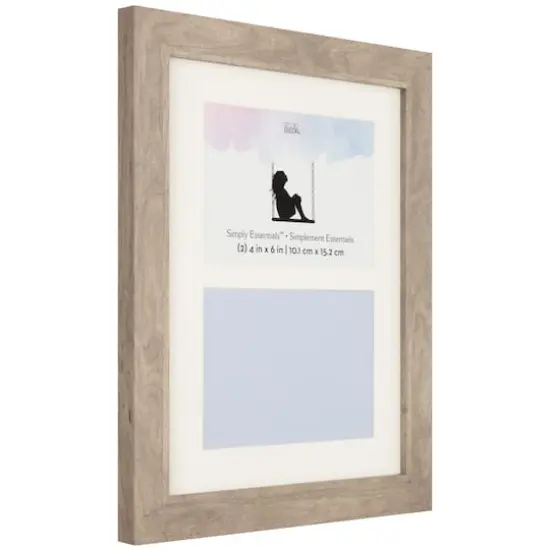 2 Opening Gray 4" x 6" Collage Frame, Simply Essentials&trade; by Studio D&eacute;cor&reg; {7}