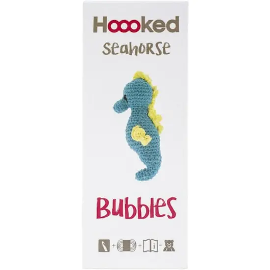 Hoooked Bubbles the Seahorse DIY Crochet Kit {3}