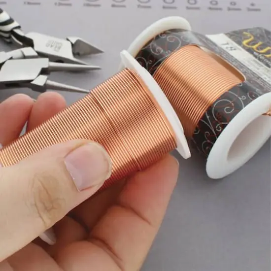 The Beadsmith&reg; Wire Elements&trade; Tarnish Resistant Medium Temper Assorted Gauge Wire Spools, 12ct. Copper {7}