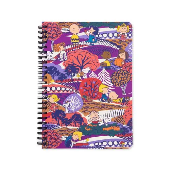Vera Bradley&reg; Fall for Peanuts&reg; Mini Notebook with Pocket {1}