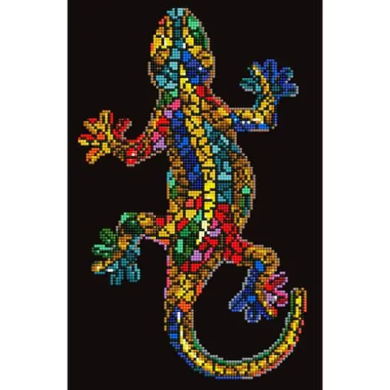 Diamond Dotz&reg; Gekko Paua Diamond Painting Kit {1}