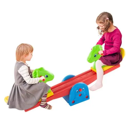 Toy Time Colorful Animal Seesaw {7}