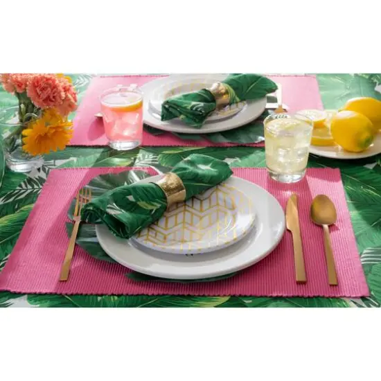 DII&reg; Banana Leaf Print Outdoor Napkin, 6ct. {6}