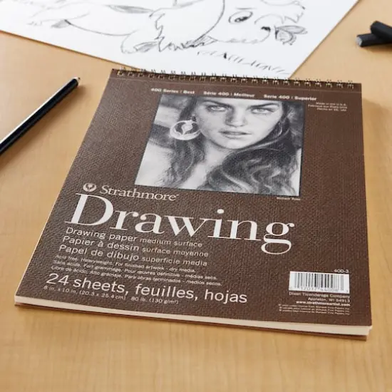 Strathmore&reg; 400 Series Drawing Paper Pad {3}