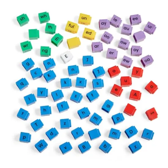 hand2mind Reading Rods&reg; Phonics Word-Building Set {3}