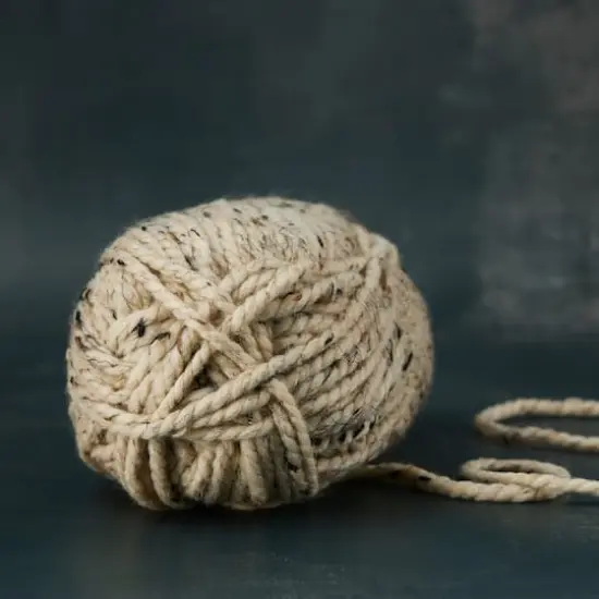 Lion Brand&reg; Wool-Ease&reg; Thick & Quick&reg; Solid Yarn Oatmeal {3}