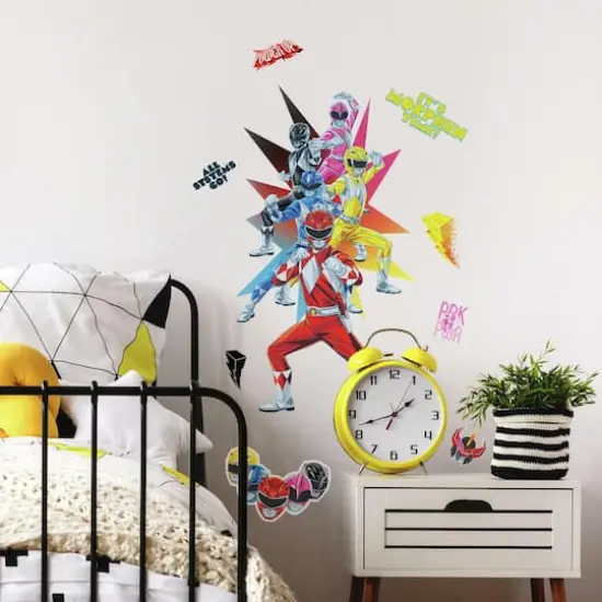 RoomMates Power Rangers Peel & Stick Giant Wall Decals {3}