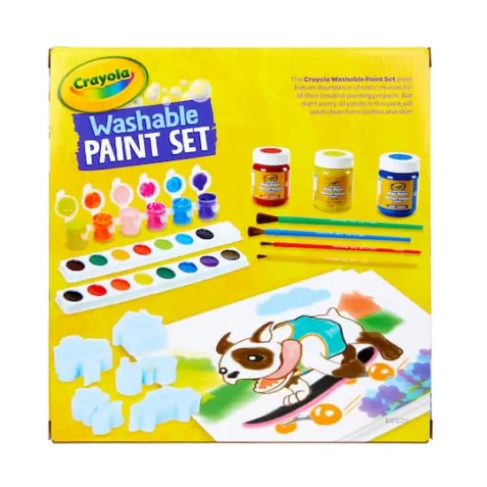 Crayola&reg; Washable Paint 50 Piece Set {5}
