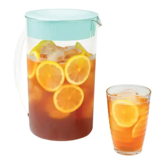 Brentwood 64oz. Blue Iced Tea and Coffee Maker {7}