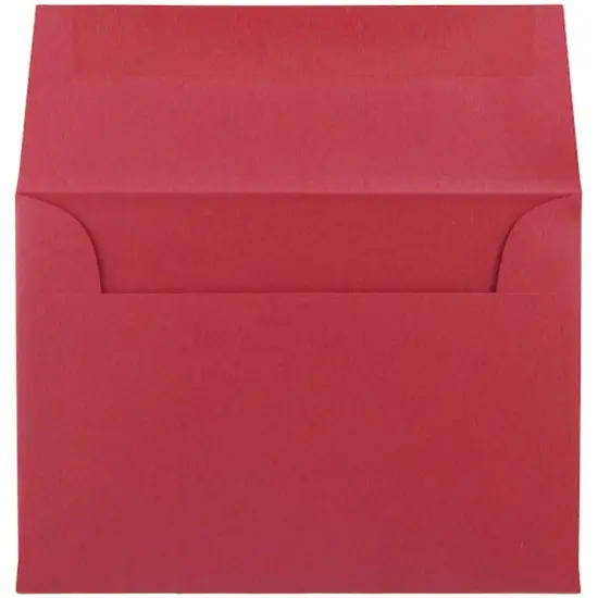 JAM Paper A1 Metallic Invitation Envelopes, 25ct. Jupiter Red {4}