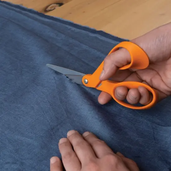 Fiskars&reg; 7" Petite Orange-Handled Scissors {4}