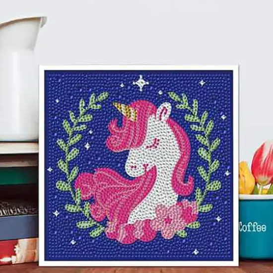 Sparkly Selections Unicorn Pre-Framed Diamond Painting Kit {3}
