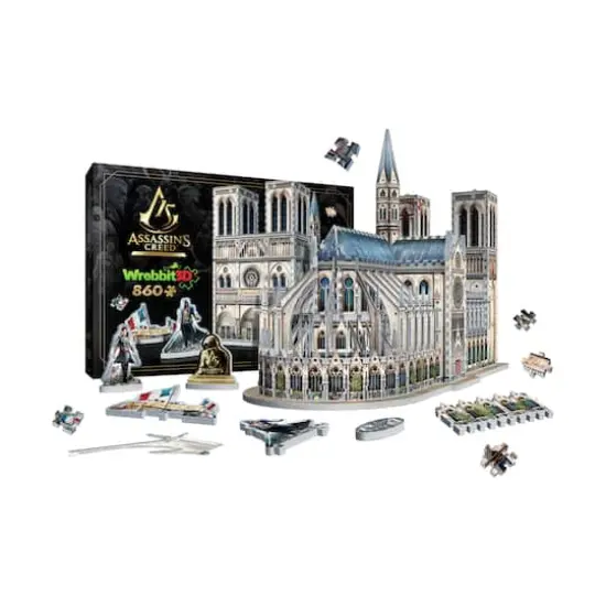 Assassin's Creed Unity - Notre-Dame 3D Puzzle: 860 Pcs {5}