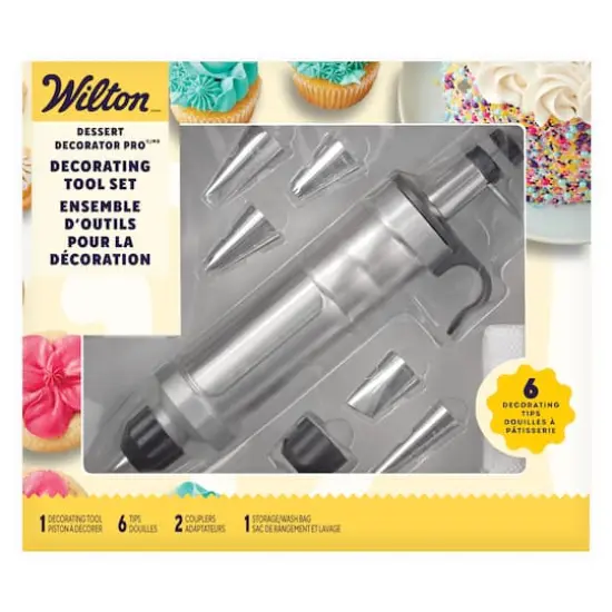 Wilton&trade; Dessert Decorator Pro Stainless Steel Cake Decorating Tool {1}