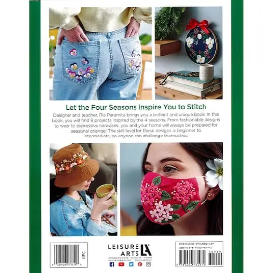 Leisure Arts Seasonal Embroidery Book {3}