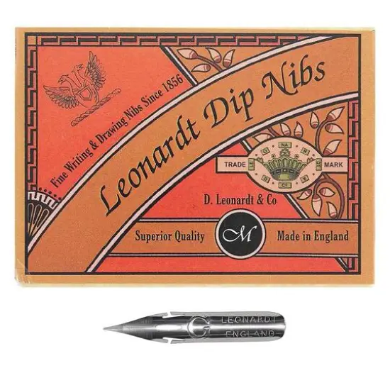 Manuscript Leonardt General Handwriting Dip Nibs, 100ct. {1}