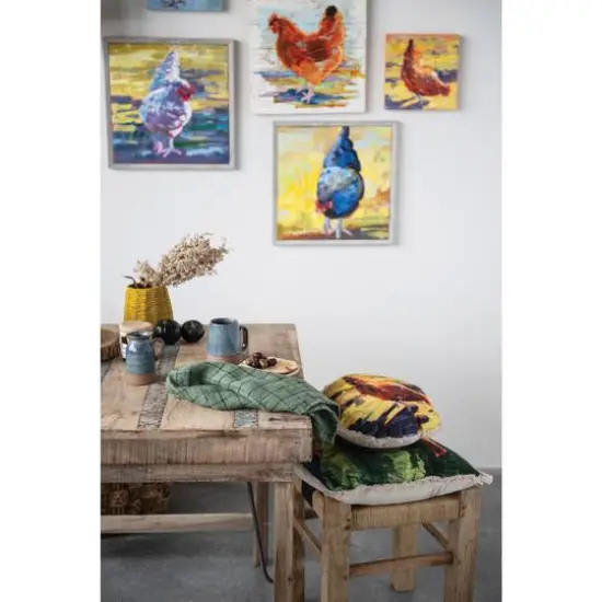 Hello Honey® 5.5" Mustard Hand-Woven Jute & Glass Votive Candle Holder {12}