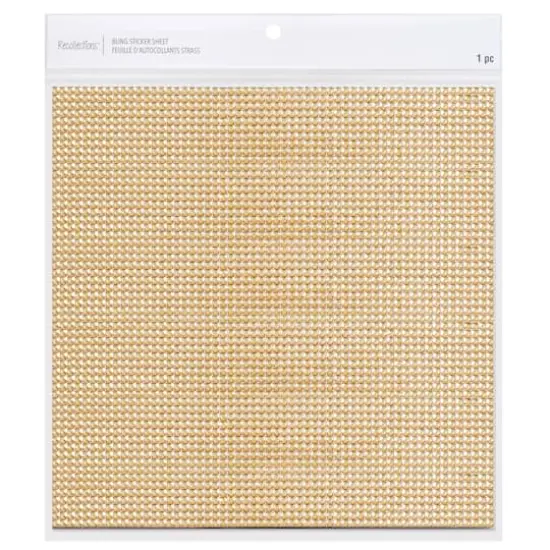 Bling Sticker Sheet by Recollections&trade; Gold {5}