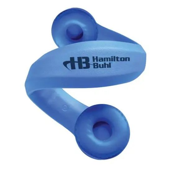 HamiltonBuhl&reg; Flex-Phones&trade; Blue Indestructible Foam Headphones {6}