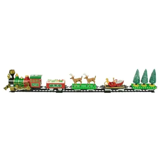 22-Piece Lighted & Animated Christmas Train Set {5}