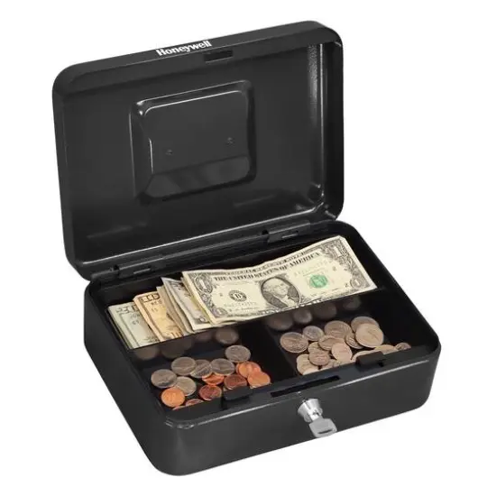 Honeywell&reg; Steel Cash Box {1}
