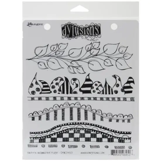 Dyan Reaveley's Dylusions Further Around The Edge Cling Stamp Collections {1}