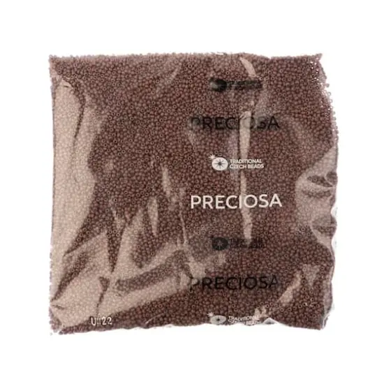 John Bead Terra Intensive 11/0 Czech Glass Seed Beads, 250g Dark Brown Matte {3}