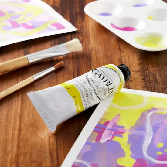 Gamblin Artist Grade Oil Colors, 37mLCadmium Lemon {3}