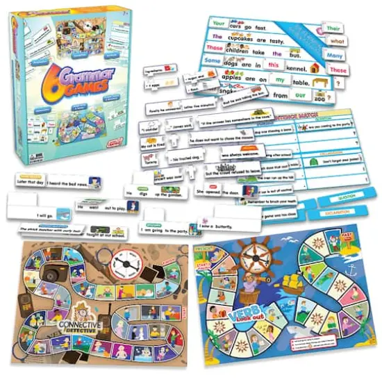 Junior Learning&reg; 6 Grammar Games {1}