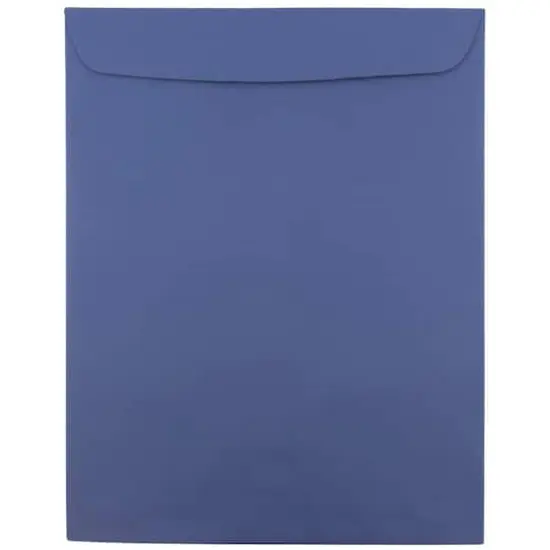 JAM Paper 10" x 13" Open End Envelopes, 25ct. Presidential Blue {1}