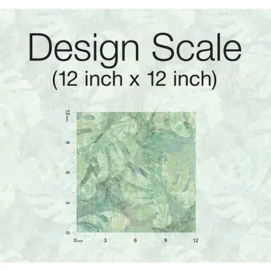 RoomMates Jungle Leaf Canopy Peel & Stick Wallpaper Green/Blue {8}