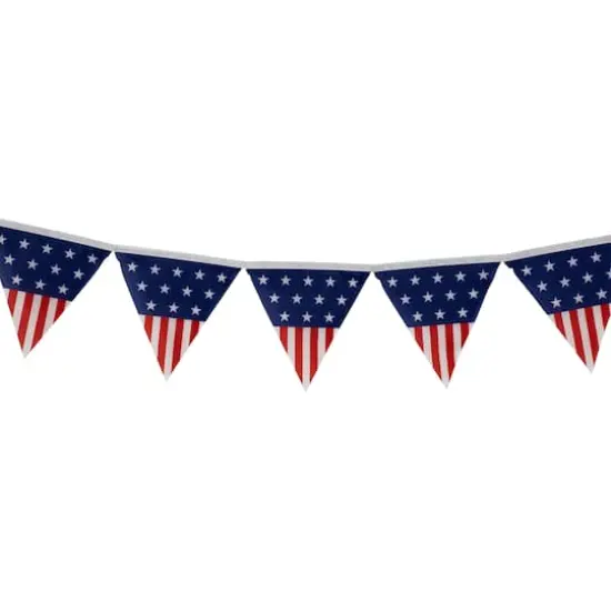 9.75ft. Pennant USA Flag Hanging Wall Banner {4}