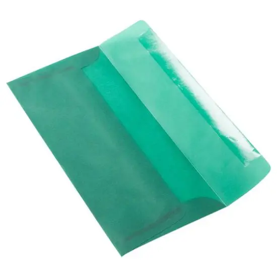 JAM Paper 4.125" x 9.5" Business Translucent Vellum Envelopes, 25ct. Racing Green {6}