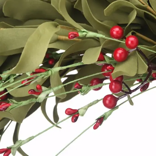 22" Autumn Grass Wreath {4}