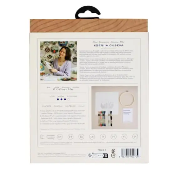 DMC&reg; London Intermediate Embroidery Kit with Hoop {5}