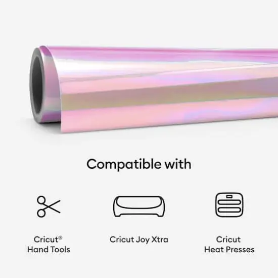 Cricut Joy Xtra&trade; Smart Iron-On&trade; Holographic Sampler {7}