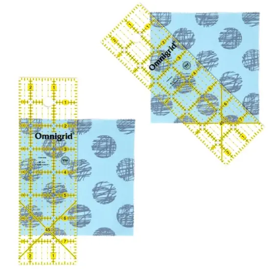 Omnigrid Clear Quilting & Sewing Ruler, 2.5" x 8" {3}