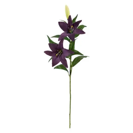 Purple Lily Artificial Flower Stem, 12ct. {1}