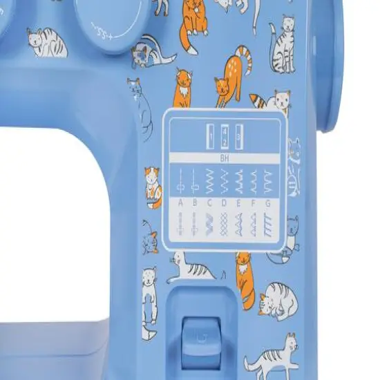 Janome Cat Fancy Easy-to-Use Sewing Machine {13}
